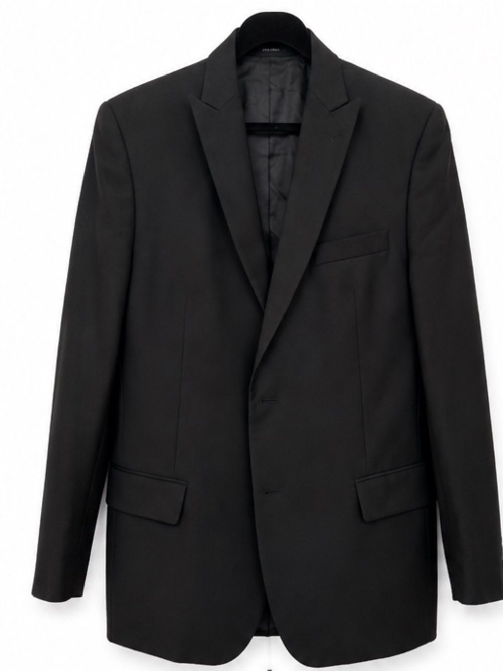 John Varvatos Black Single-Breasted Suit Jacket